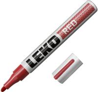 Маркер-краска LEKON Standart с нитроэмалью красный 4мм