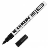Маркер-краска LEKON Standart с нитроэмалью черный 2мм